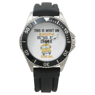 Funny School Busfahrer Das ist das, was ein phanta Armbanduhr