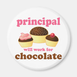 Funny School Principal Magnet