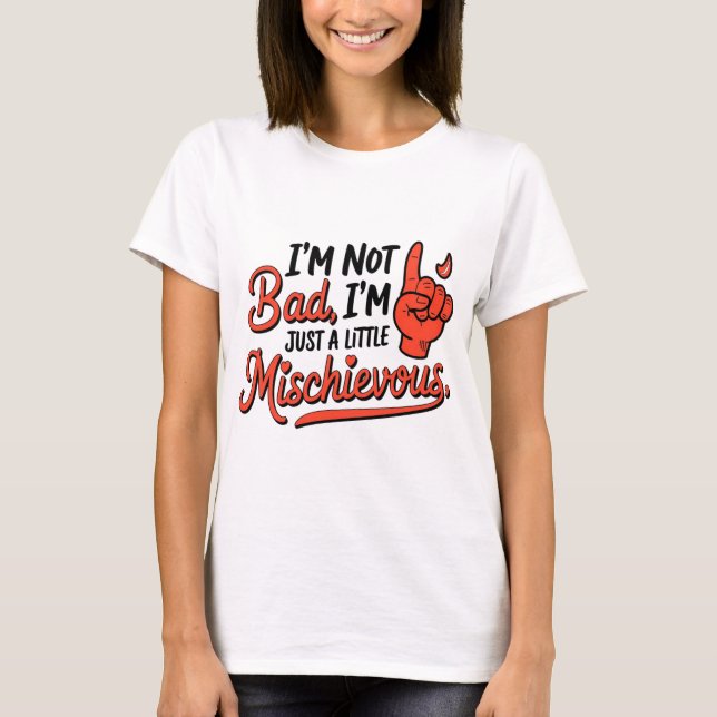FUNNY SCHRIFTART T SHIRT (Vorderseite)