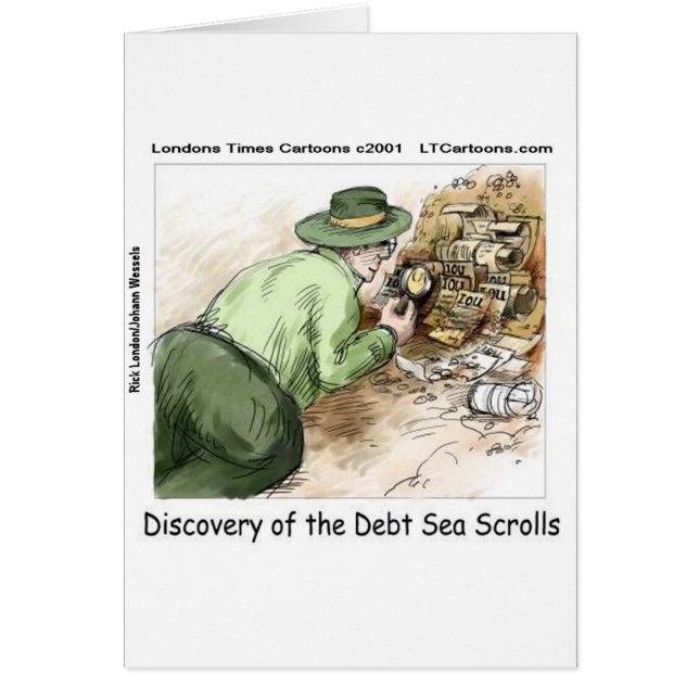 Funny Schulden Sea Scrolls (Vorne)