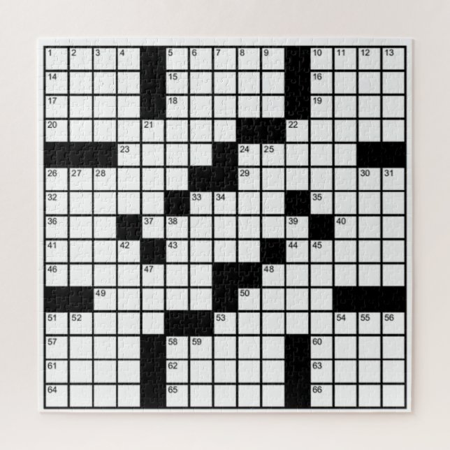 Funny Schwarz-weiß Crossword Puzzle Game (Vertikal)