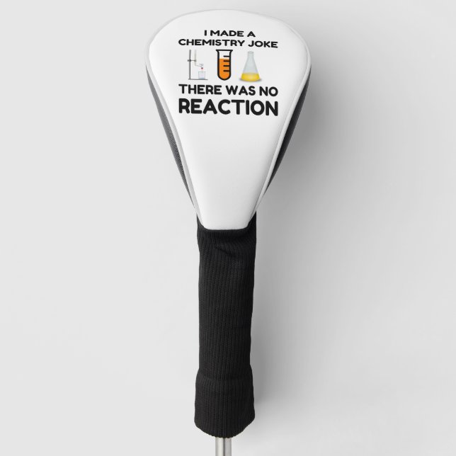 Funny Science lover Chemie Witz Golf Headcover (Vorderseite)
