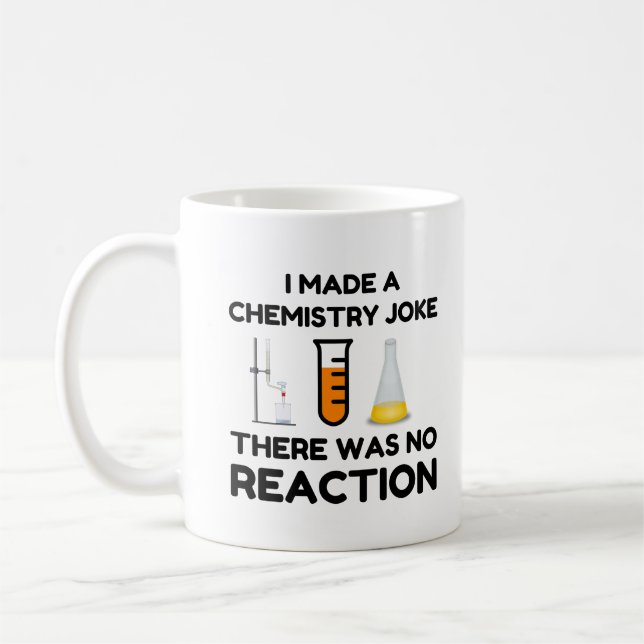 Funny Science lover Chemie Witz Kaffeetasse (Links)