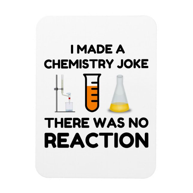 Funny Science lover Chemie Witz Magnet (Vertikal)