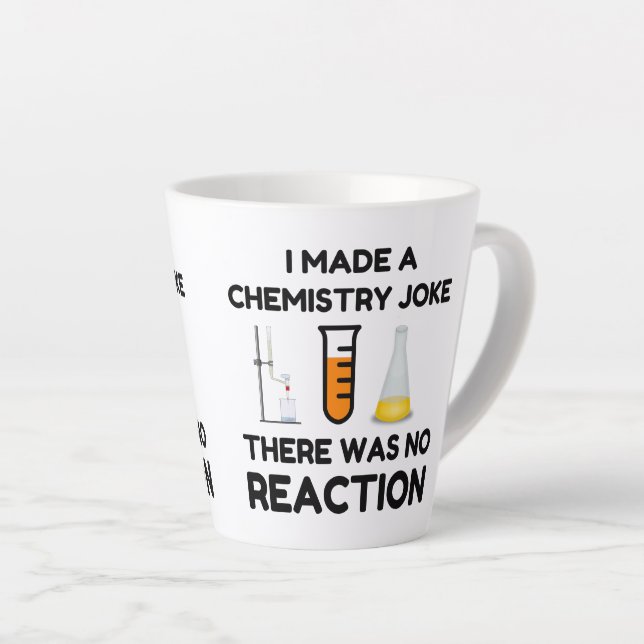 Funny Science lover Chemie Witz Milchtasse (Rechte Ecke)