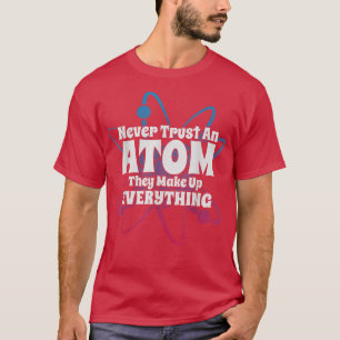 Funny Science Nerd spendet Atom Liebe Chemistry Ph T-Shirt