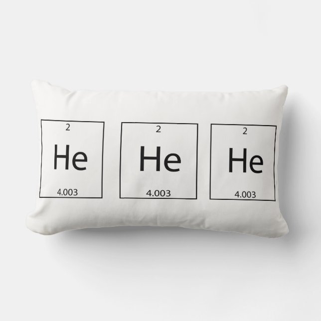 Funny Science Pillow Lendenkissen (Vorderseite)