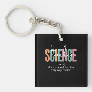 Funny Science Teacher Definition für Frauen und Mä Schlüsselanhänger