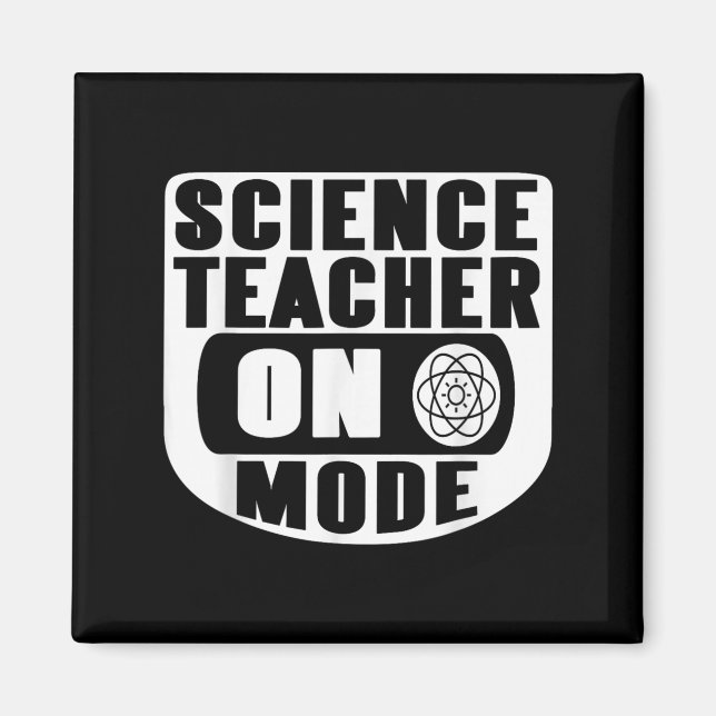 Funny Science Teacher On Mode Activated With Atom  Magnet (Vorne)