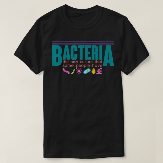 Funny Scientist Gift Biologist Science Microbiolog T-Shirt (Design vorne)