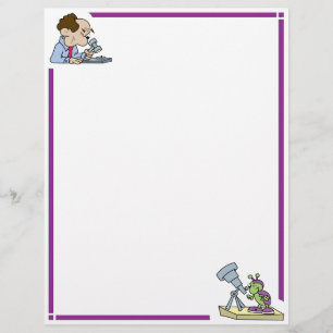 Funny Scientists Letterhead