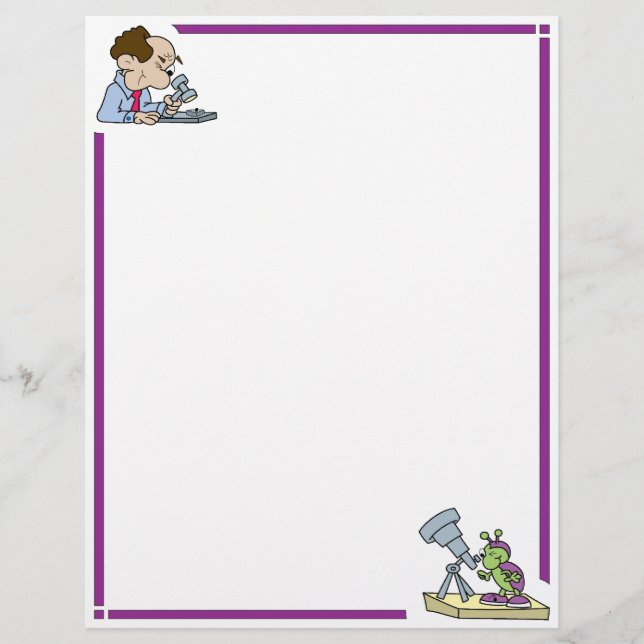 Funny Scientists Letterhead (Vorderseite)