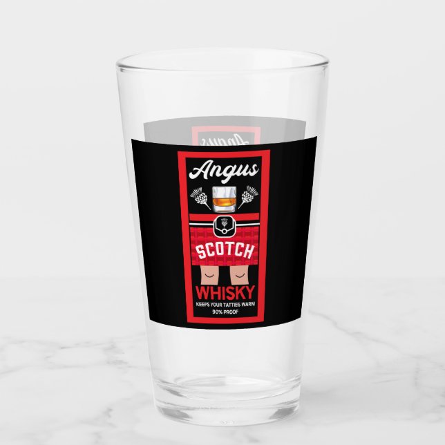 Funny Scotch Whisky Glas (Vorderseite)