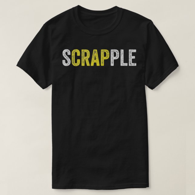 Funny Scrapple T-Shirt (Design vorne)