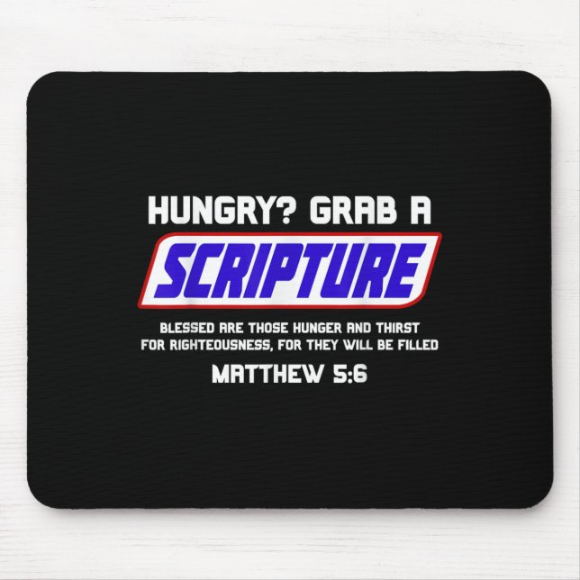 Funny Scripting, Bible Verse, berühmtes Skriptu Mousepad (Vorne)