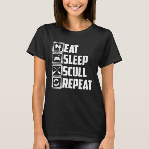 Funny Scully Ruwing Gift für Boote Kayak Crew Love T-Shirt