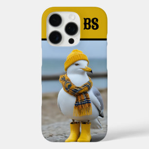 Funny Seagull in Rain Boots - Beach Spaß iPhone 16 Pro Hülle