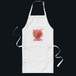 Funny Secret Lovers Taco and Fries Cartoon  Lange Schürze<br><div class="desc">A funny secret lovers taco and French fry cartoon art Mexican American food staple fast food combo humor taco with fry fast food combo humor slogan design deluxe kitchen cooking or outdoor grilling apron. Get a funny taco and fries apron today.</div>