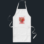 Funny Secret Lovers Taco and Fries Cartoon  Lange Schürze<br><div class="desc">A funny secret lovers taco and French fry cartoon art Mexican American food staple fast food combo humor taco with fry fast food combo humor slogan design deluxe kitchen cooking or outdoor grilling apron. Get a funny taco and fries apron today.</div>