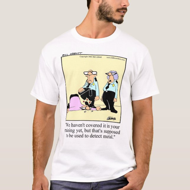 Funny Security T - Shirt! T-Shirt (Vorderseite)