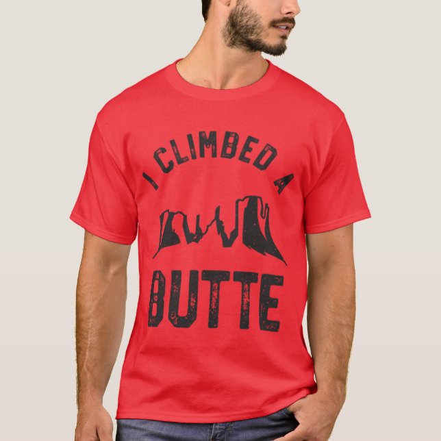 Funny Sedona Ferien Shirt I Klettersteig Rot (Vorderseite)