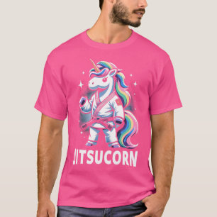 Funny Self Defense Bjj Shirt Niedlich Unicorn Jiu