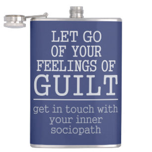 Funny Self-Knowledge-individuelle Name Flachmann