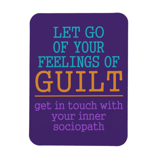 Funny Self-Knowledge-Magnet Magnet (Vertikal)