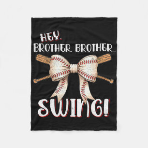 Funny Sell Sister Hey Brother Brother Swing Swing Fleecedecke
