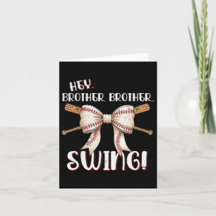 Funny Sell Sister Hey Brother Brother Swing Swing Karte