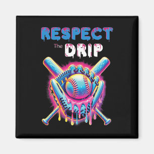 Funny Sell Tropfen Ice Cream Driving Respekt Dri Magnet