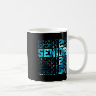 Funny Senior Abschluss Geschenk Cl of 2025 Senior Kaffeetasse