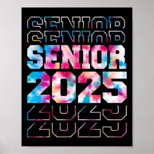 Funny Senior Abschluss Geschenke Cl von 2025 Senio Poster