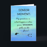 Funny Senior Add Name Age Happy Birthday Card Karte<br><div class="desc">Wahre Geschichte. Antwort: Frag einen Backup-Greifer für deinen Geburtstag. :) Dilemma gelöst. Wir geben dem Typ oder Gal einen subtilen Schwanz, indem wir sie vor dem warnen, was mit dem Alter noch kommen wird. Dinge, an die wir nie gedacht haben, als wir jünger waren. Gute Karte für Familie oder Freunde...</div>