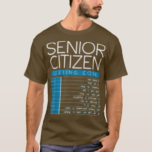 Funny Senior Citizen Testcode Cool Opa Gran T-Shirt