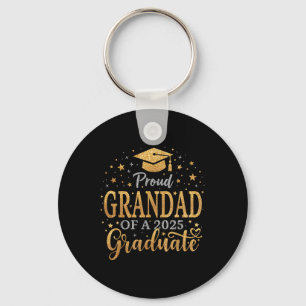 Funny Senior Proud Grandad von einer Cl von 2025 G Schlüsselanhänger