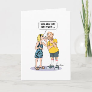 Funny Senior Vater Birthday Card Karte