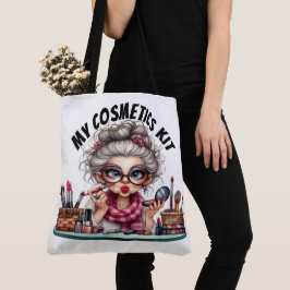 Funny Seniors Kosmetische Tasche - Siehe zurück