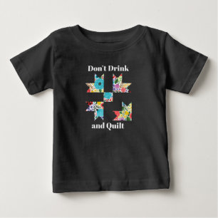 Funny Sewing Quilly Liebhaber Baby T-shirt