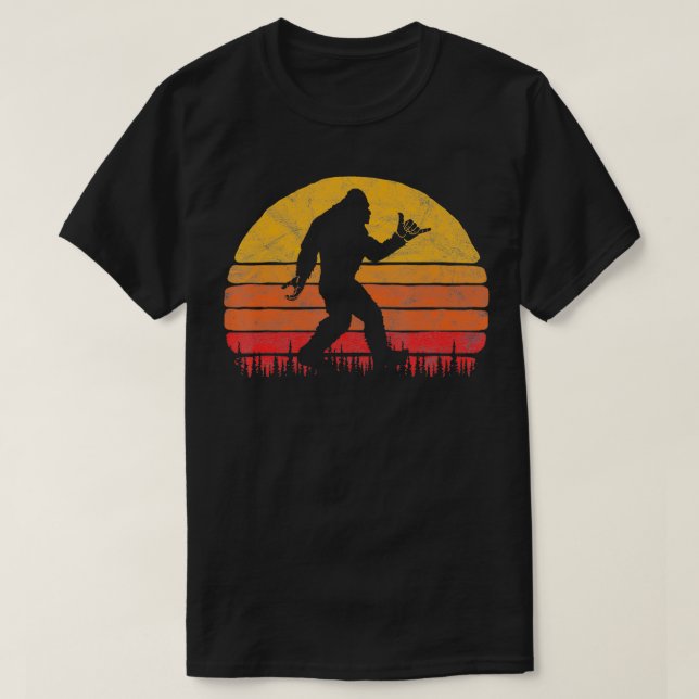 Funny Shaka Aloha Surfer glaubt Typ Graphic T-Shirt (Design vorne)