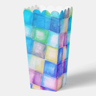 Funny Shapes pattern - farbig 5a Geschenkschachtel