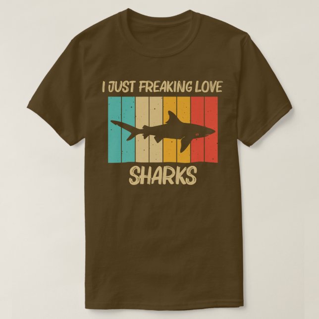 Funny Shark For Men Hammerhead Tigerhaie T-Shirt (Design vorne)