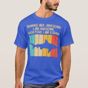 Funny Shark For Men Hammerhead Tigerhaie T-Shirt