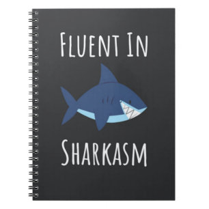 Funny Shark Geschenke für Haifische Liebhaber Spaß Notizblock