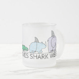 Funny Shark Week Coffee Tasse
