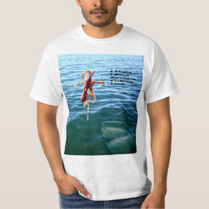 Funny Shark Will Octopus, T-Shirt