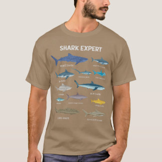 Funny Sharkee for Men Ocean Fish oddler Boys Shark T-Shirt