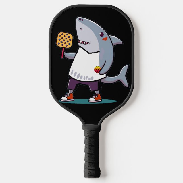 Funny Sharp Pickleball Art Pickleball Schläger (Vorderseite)
