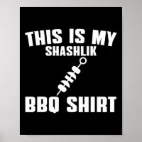 Funny Shashlik Lover Spaß Russische Grillen Outfit