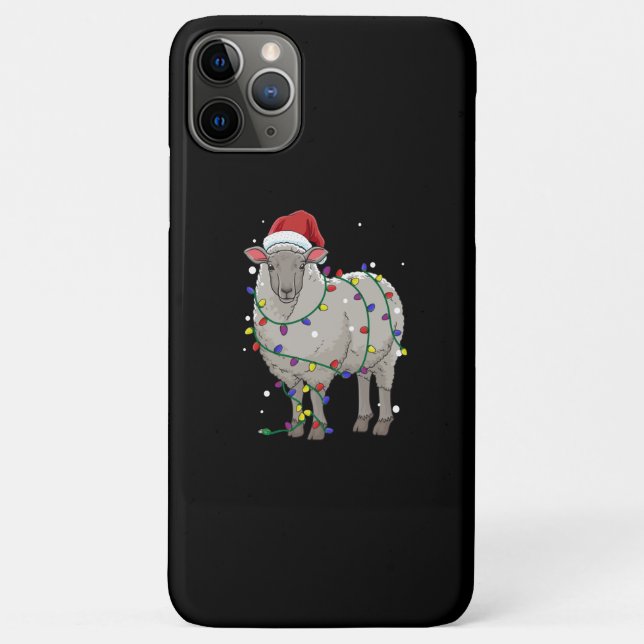 Funny Sheep Christmas Santa Claus Gift Case-Mate iPhone Hülle (Rückseite)